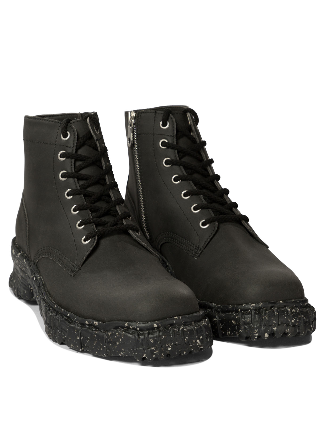 MAISON MIHARA YASUHIRO Black   Vintage-like combat boots